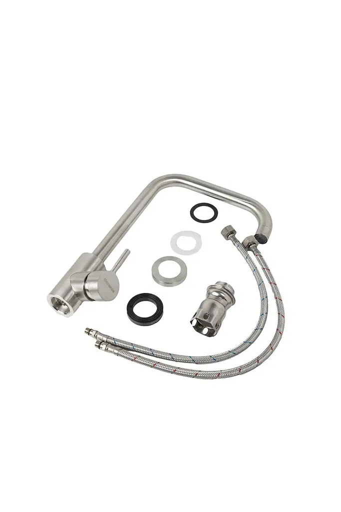 Змішувач для кухні Germece 3008B нержавіюча сталь - фото 2