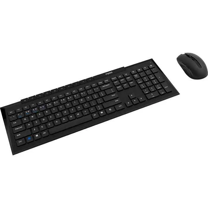Комплект (клавіатура + миша) Rapoo 8210M wireless, черний (8210M black) - фото 5