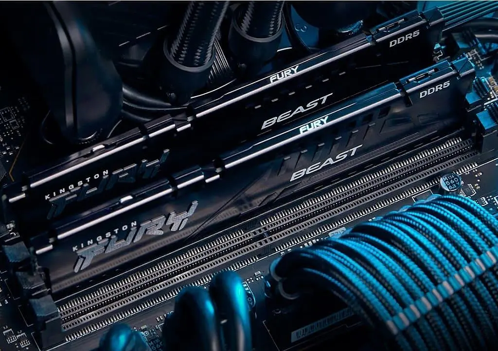 Модуль пам'яті Kingston Fury DDR5 32GB 5600MHz Beast Black (KF556C40BB-32) - фото 3