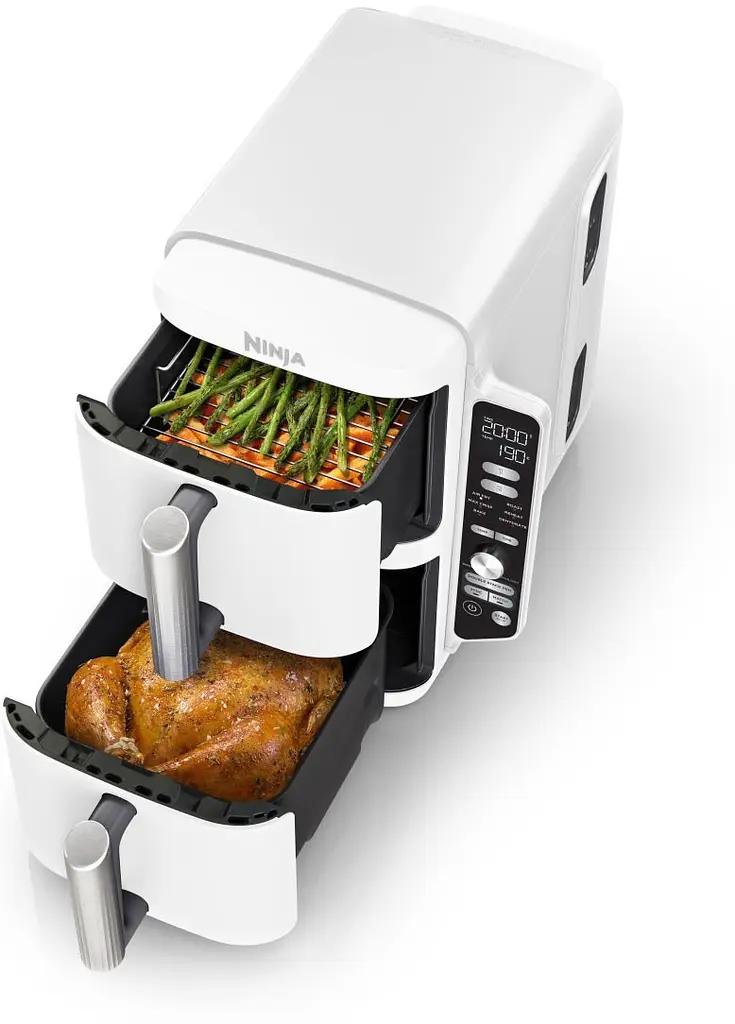 Мультипіч NINJA Double Stack XL 2-Level Air Fryer 9.5L (SL400EUWH) - фото 4