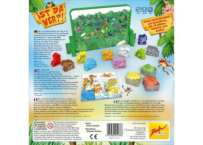 Настольная игра Zoch Есть кто-нибудь? (Ist da wer?!) (англ.) (601105137) - фото 5