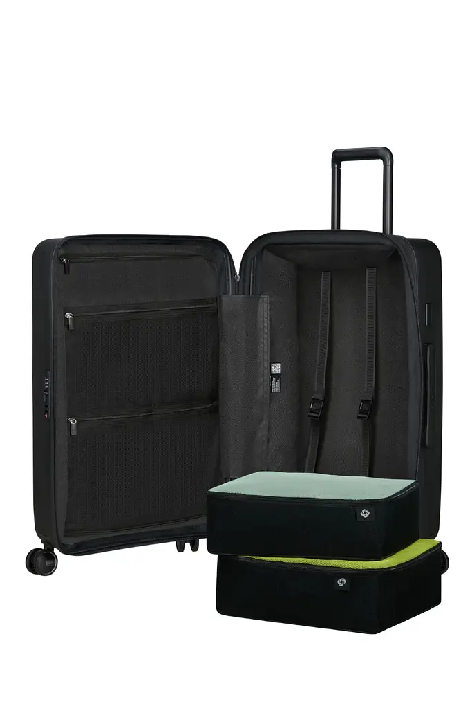 Валіза 68 См Samsonite RESTACKD BLACK 68x46x26(29) KO6*09003 - фото 7
