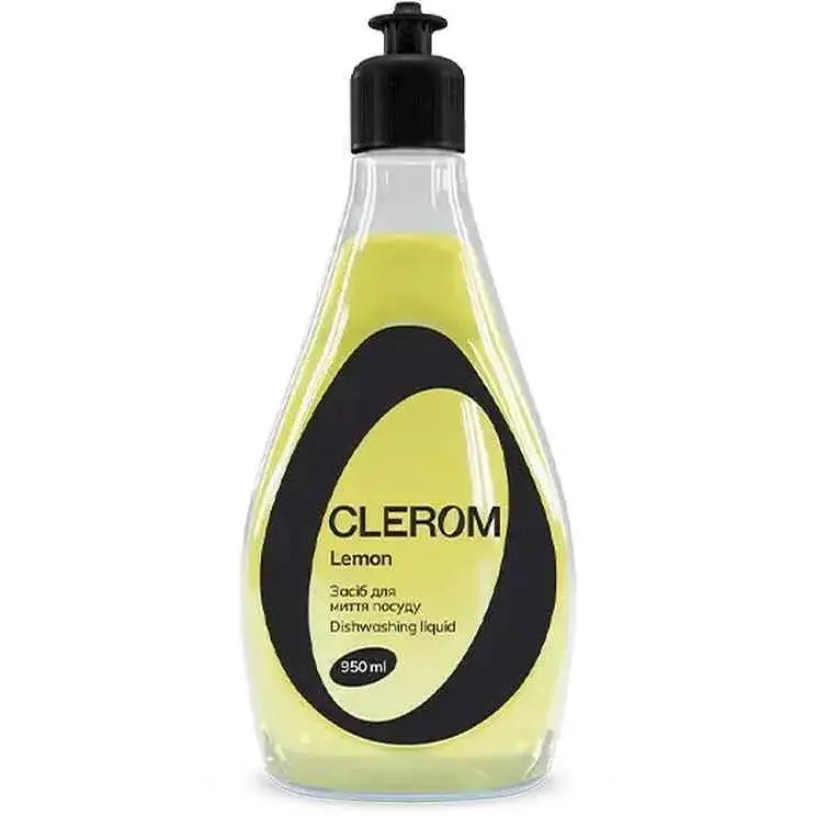 Засіб для миття посуду CLEROM 950мл Lemon