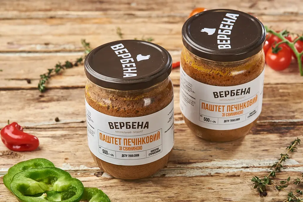 Паштет печінковий ТМ "Вербена" 300 г - фото 2