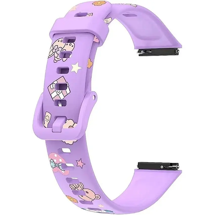 Силиконовый ремешок Becover Modern Style для Huawei Band 7/Honor Band 7 Purple (709451) - фото 2
