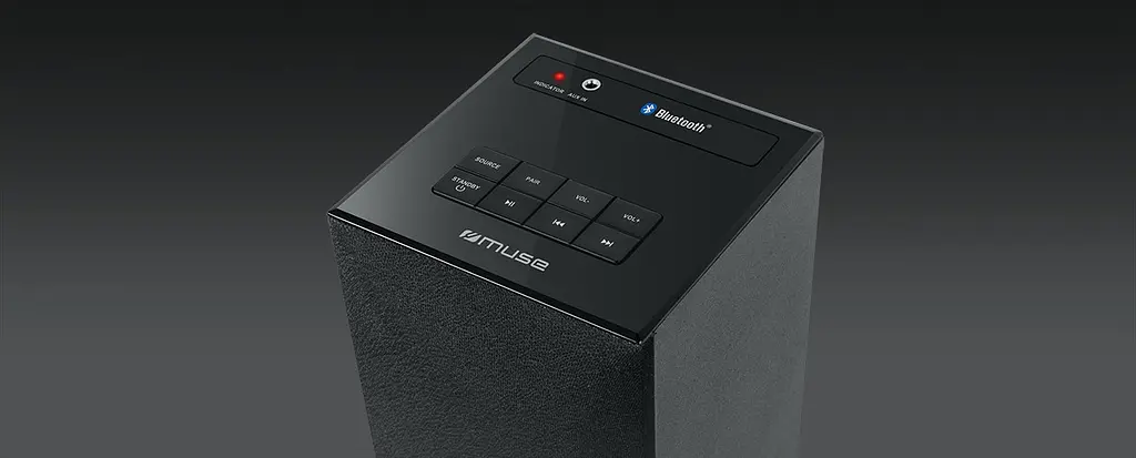 Акустична система підлогова Muse M-1050 BT Black - фото 2