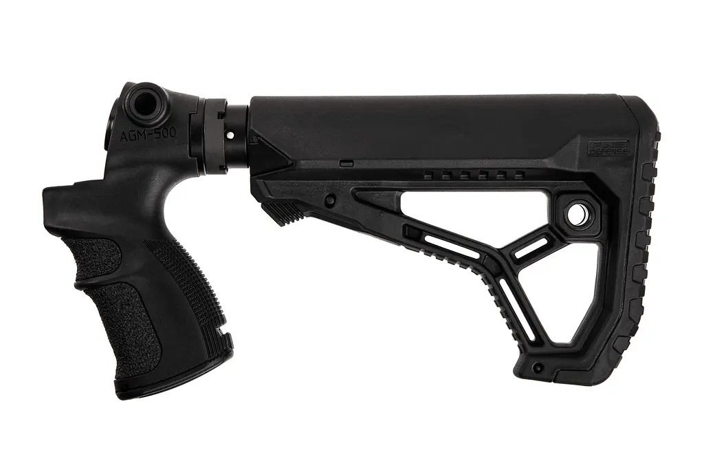 Приклад с пистолетной рукояткой Fab Defense для Mossberg 500/590 Maverick 88 черный - фото 4