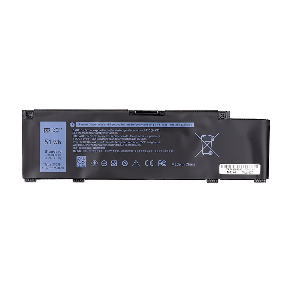 Акумулятор до ноутбука DELL Inspiron 5490 Series (266J9) 11.4V 4255mAh PowerPlant (NB441914)