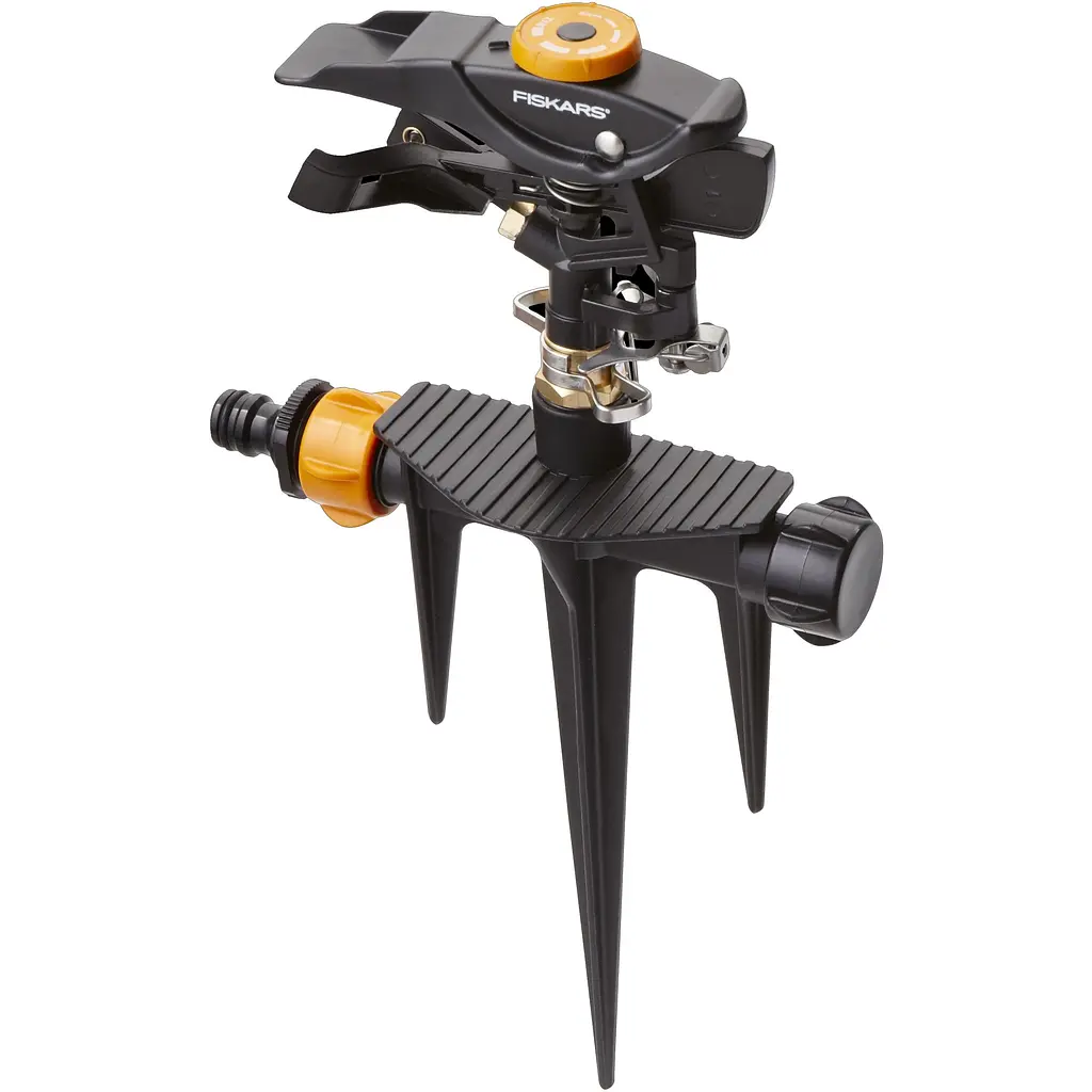 Дощувач Fiskars імпульсний металевий з механізмом (1023658) - фото 2