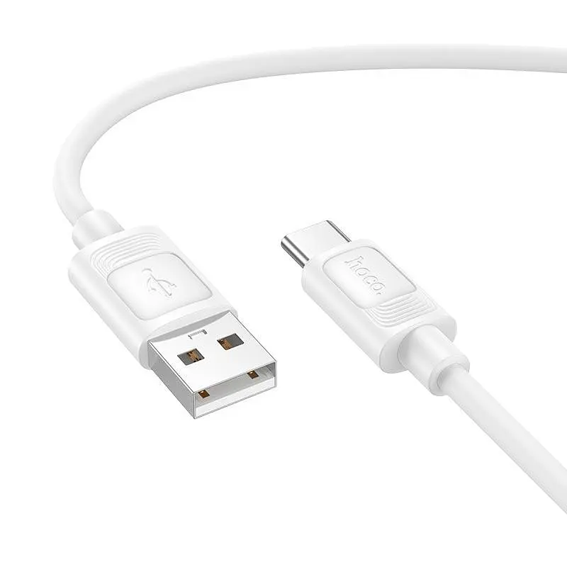 Кабель HOCO Type-C Benefit silicone charging data cable X122 1m, 3A