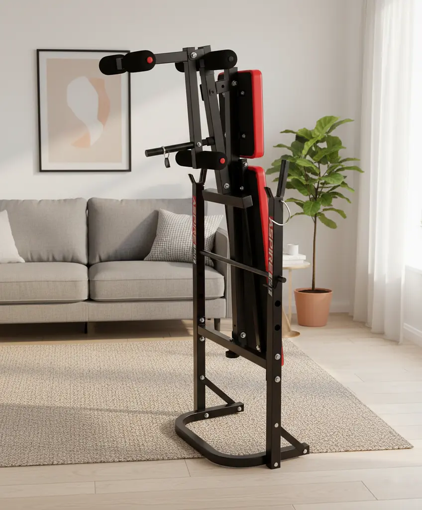 Лавка тренувальна York Fitness ASPIRE 120 складана зі стійкою під штангу - фото 9
