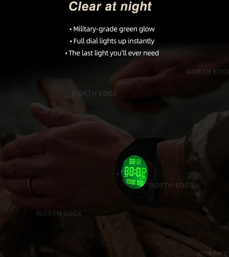 Годинник North Edge Terrax Black - фото 10