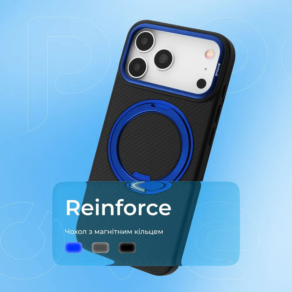 Чохол Proove Reinforce Case with Magnetic Ring iPhone 14 Pro - фото 11