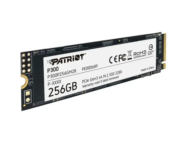 SSD-накопичувач Patriot P300 M.2 2280 PCIe NVMe 3.0 x4 TLC 256 GB (P300P256GM28) - фото 2
