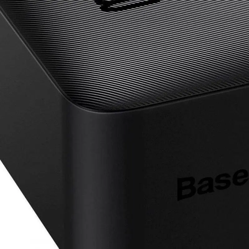 Зовнішній акумулятор (Power Bank) Baseus Bipow Digital Display Powerbank 15W 30000 mAh Black (PPDML-K01) - фото 4