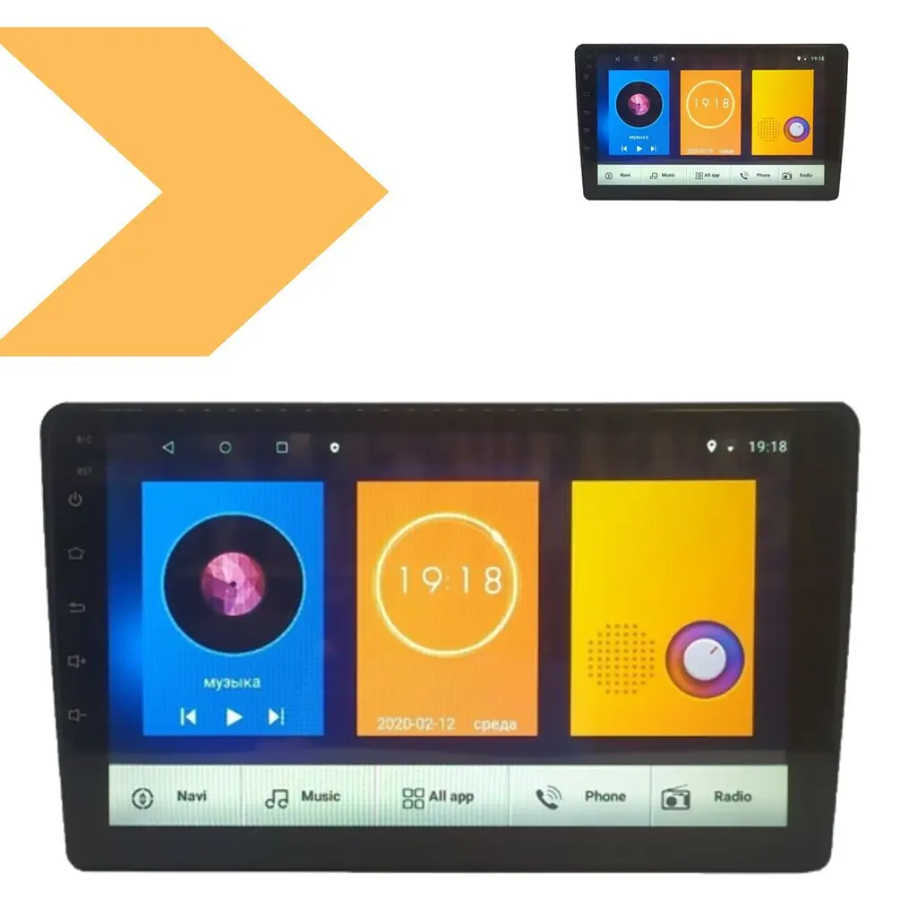 Автомагнітола XPRO штатна Kia Sorento 2013-2014 9 Android 10.1 4/32 чорна (MER-14115_5649) - фото 2