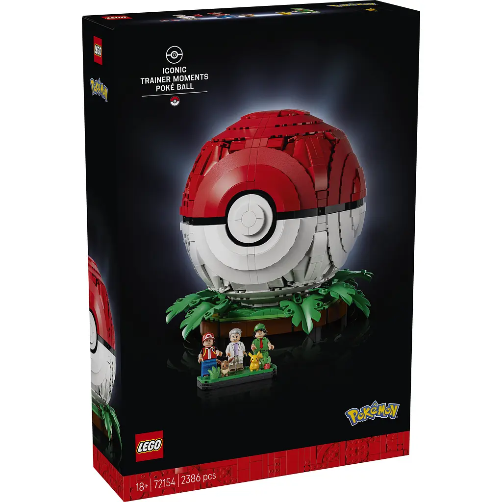 Конструктор LEGO Pokémon Покебол із знаковими моментами роботи Тренерів 2386 ел. (72154) - фото 2