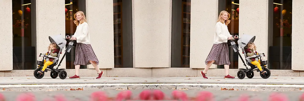 Дитячий триколісний велосипед Kinderkraft Aveo rose pink (5902533922352) - фото 15