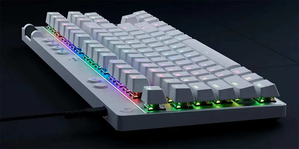 Клавиатура Logitech Pro X TKL Rapid White (920-013242) [128022] - фото 5