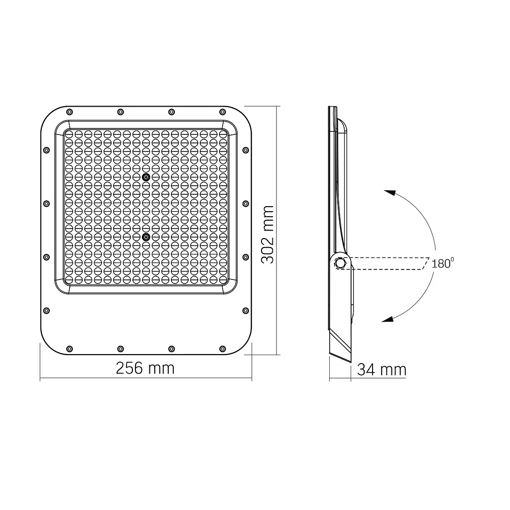 LED прожектор Videx Premium F2, 200W 5000K (26173-000)  - фото 8