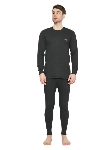 Комплект чоловічий (Кальсоні+Футболка довгий рукав) Thermal set LUX Cott's Wool меланжевий L - фото 4