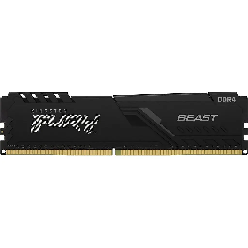 Модуль пам'яті DDR4 Kingston FURY Beast 16GB 3200 MHz Black (KF432C16BB1/16WP) [148743] - фото 3