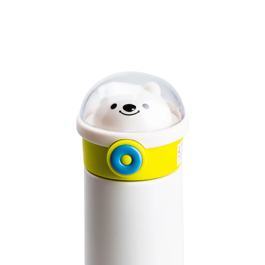 Термос дитячий Happy Life Nice to meet you HP17306GR із трубочкою 500 мл, жовтий - фото 4