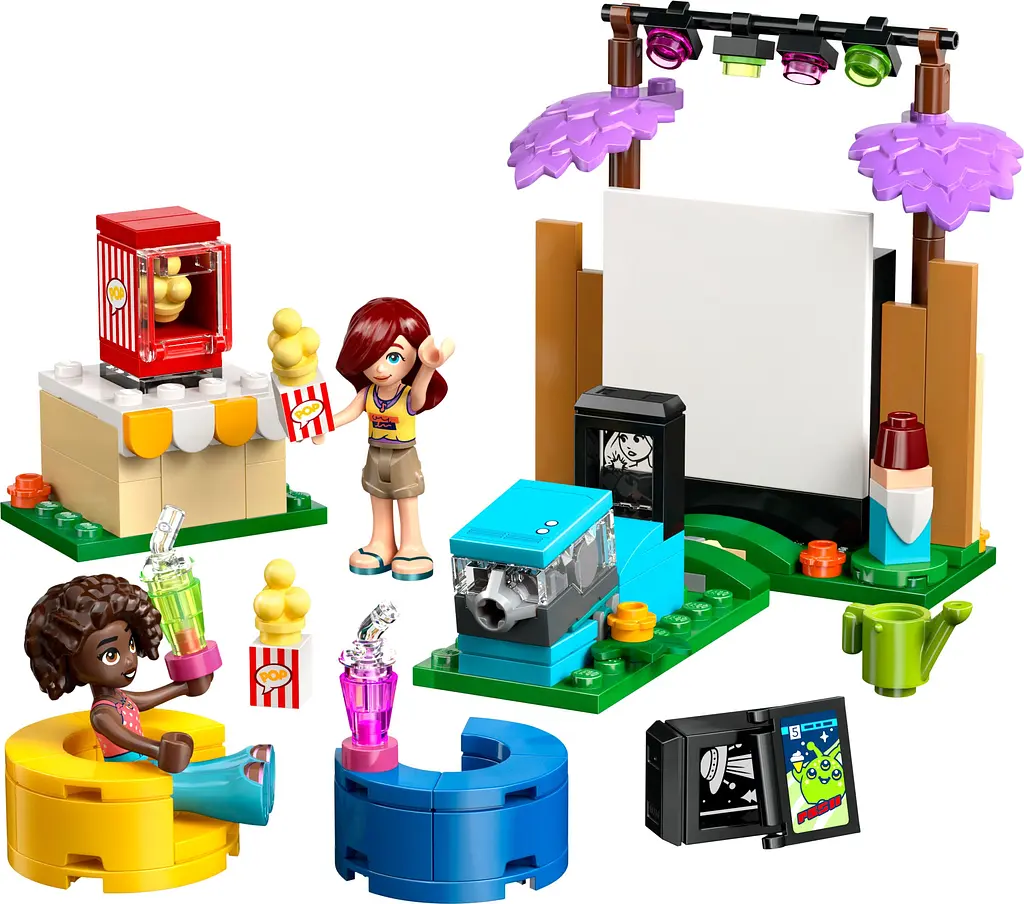 Конструктор LEGO Friends Вечір кіно з друзями 154 деталей (42642) - фото 5