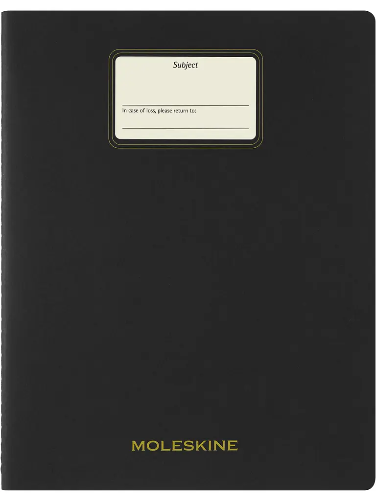 Записник Moleskine Cahier Student XXL, Нелінований Чорний (CHSTU73BK) - фото 3