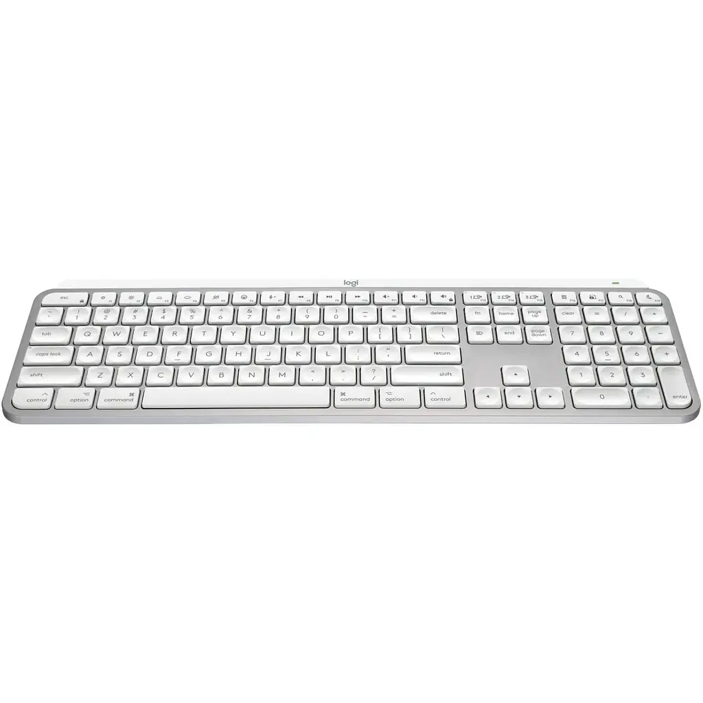 Клавиатура Logitech MX Keys S for Mac Wireless Pale Grey (920-011638) - фото 4