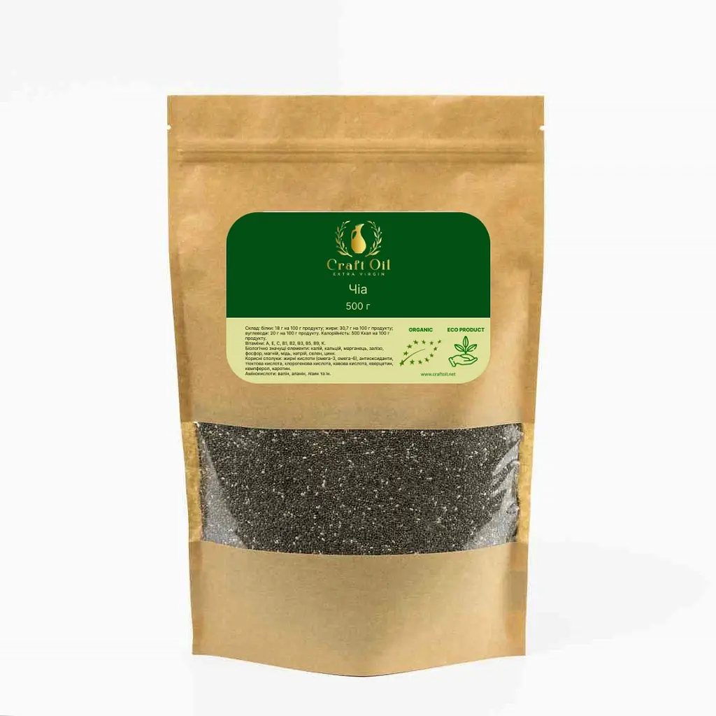 Насіння Чіа Craft Oil 500 г (2072193203)