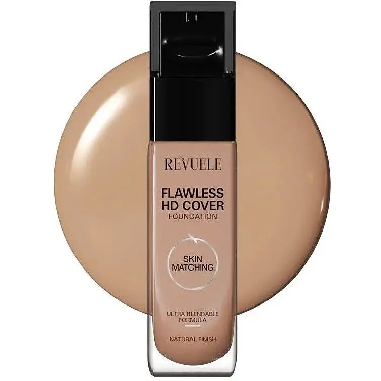 Тональний крем Revuele Flawless HD Cover відтінок 05 (Golden Sun) 30 мл - фото 2