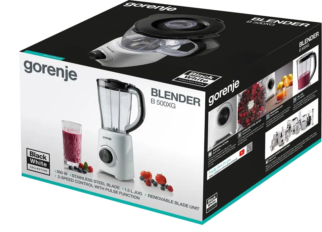 Стаціонарний блендер B500XG Gorenje teh0021698 - фото 9