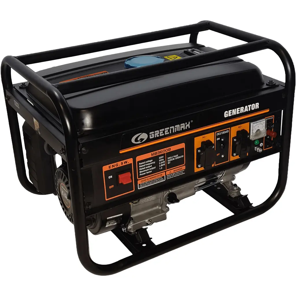 Генератор газово-бензиновий Greenmax MB3600B [123911] - фото 2