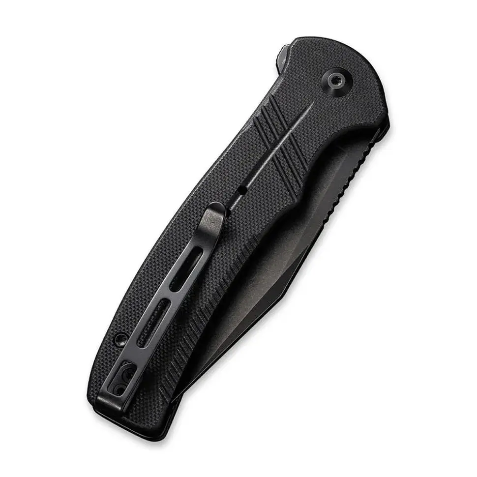 Ніж Civivi Cogent Serrated, Black G10, Darkwash (C20038E-1) - фото 5