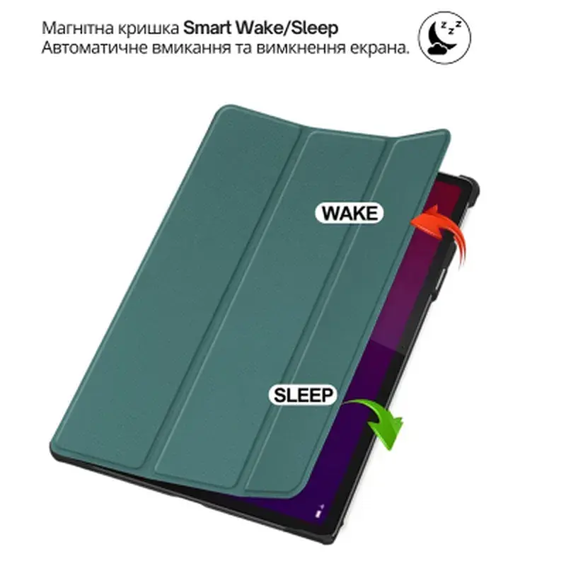 Чохол до планшета BeCover Smart Case Apple iPad Air 13" M4 2026 Dark Green (715302) - фото 6