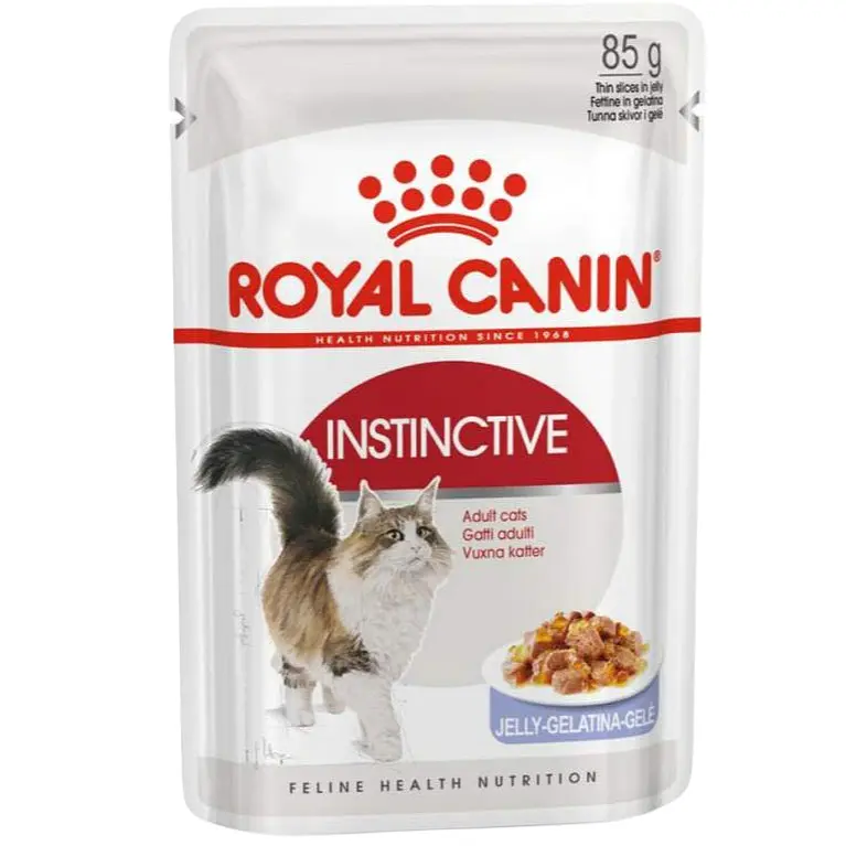 Вологий корм для котів Royal Canin Instinctive шматочки в желе 85 г