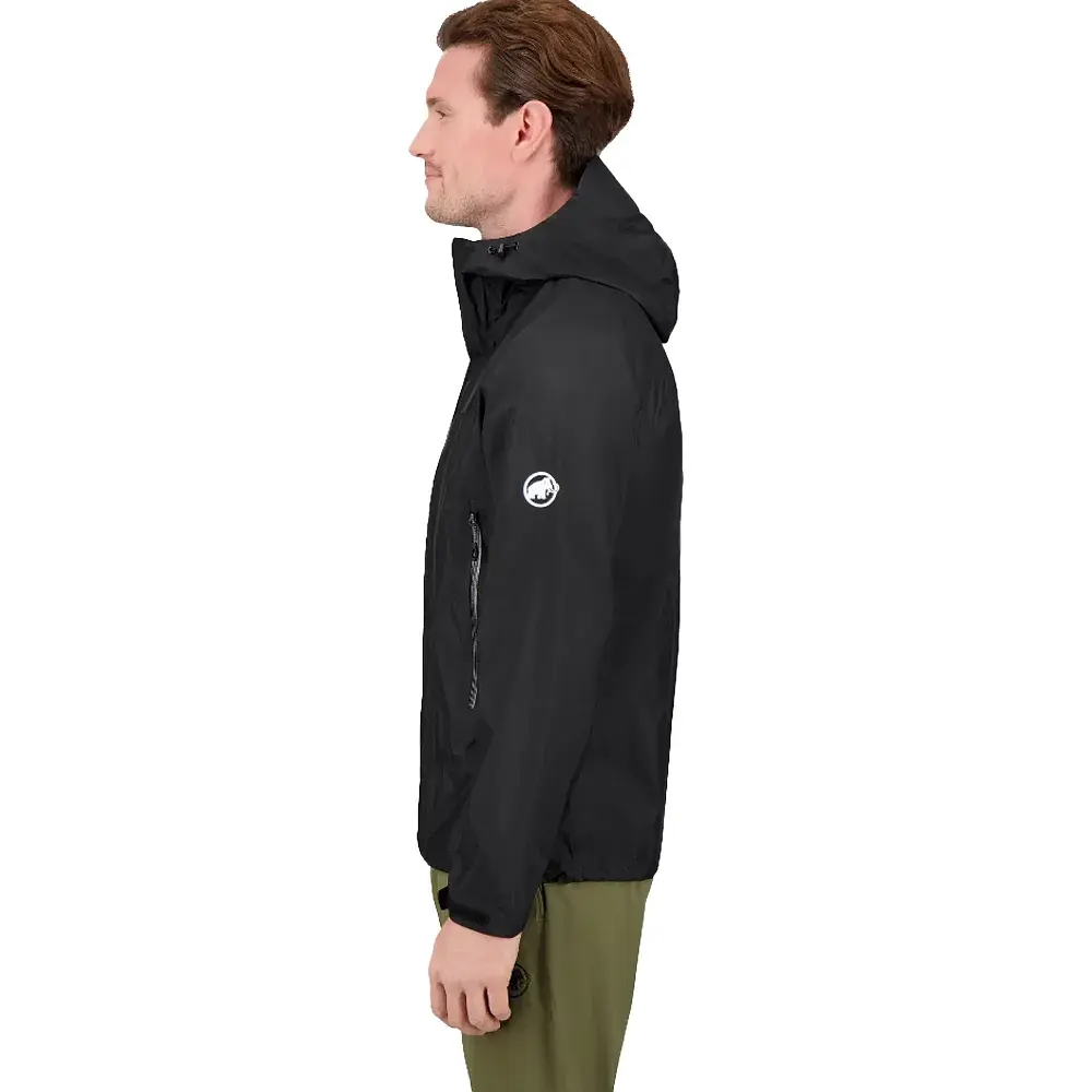 Куртка Mammut Microlayer 2.0 HS Hooded Jacket M XXL Black - фото 3