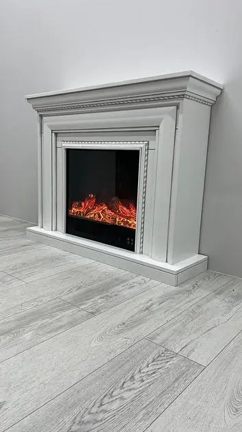 Камин электрический Elizabet Silver Bluetooth (10080127) - фото 5