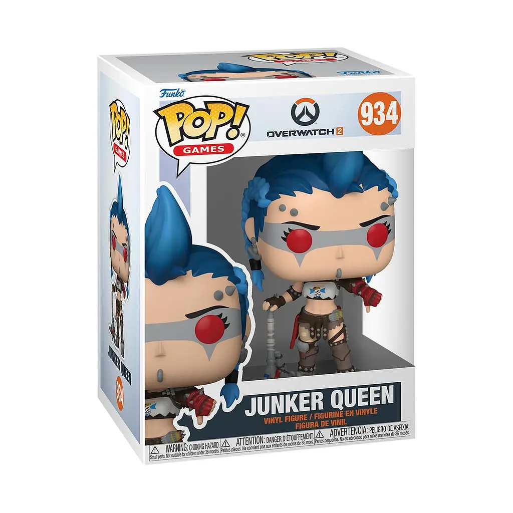 Фігурка Funko Pop Овервотч 2 Королева Стерв'ятників Overwatch 2 Junker Queen 10 см FP O JQ 934 - фото 3