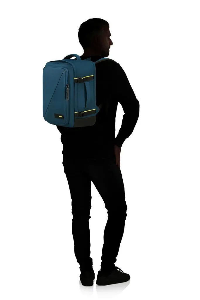 Рюкзак S/M 15.6" American Tourister TAKE2CABIN HARBOR BLUE 40x30x20 91G*01009 - фото 4