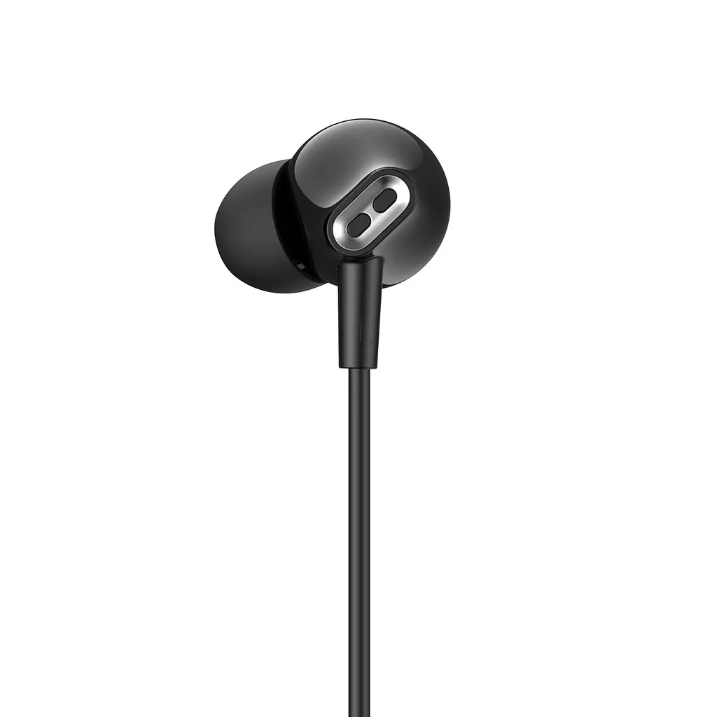 Вакуумні навушники з мікрофоном HAVIT E305P Black HAVIT (28703-000) - фото 2