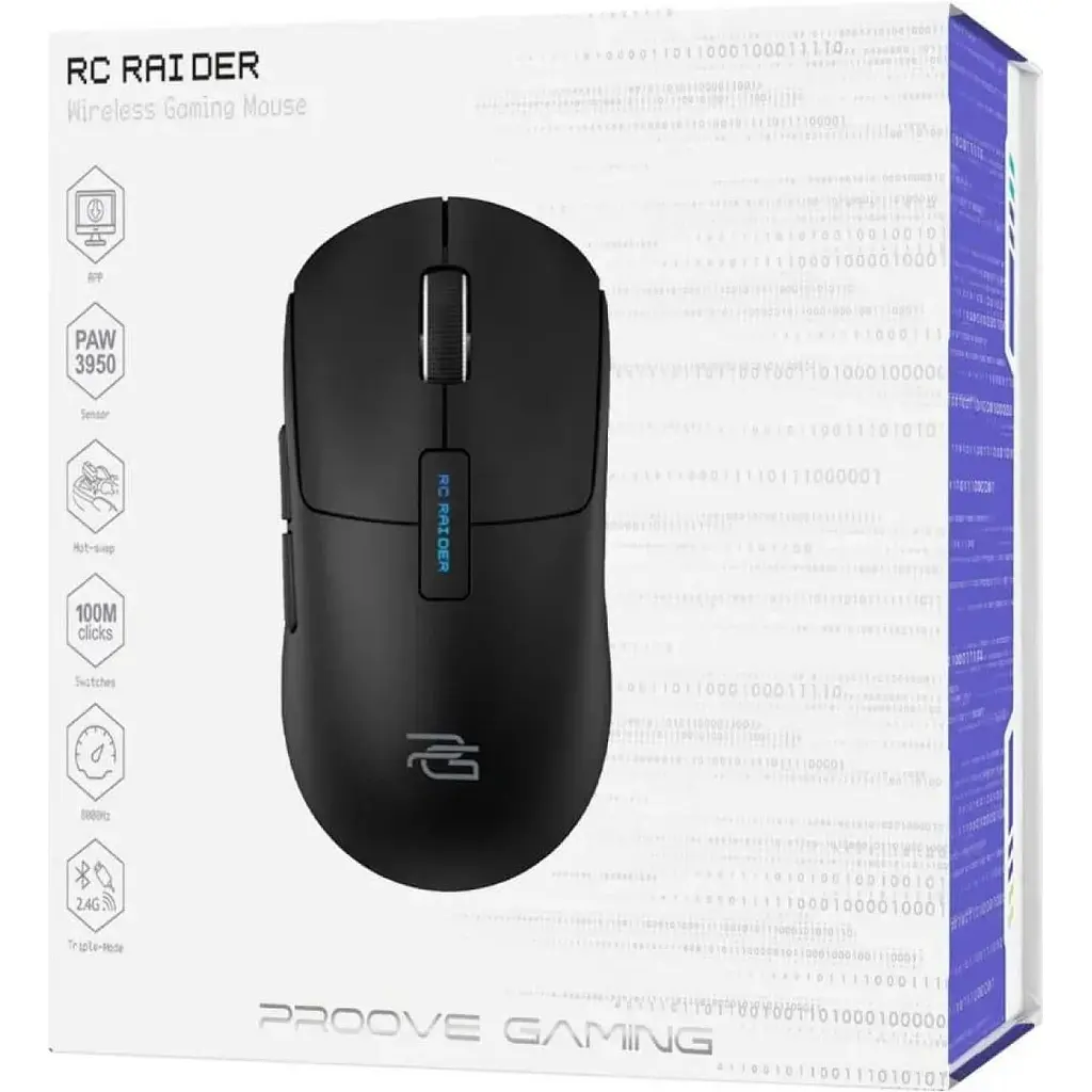 Миша Proove Gaming RC Raider 8K Black (WMRR00122001) [141774] - фото 10