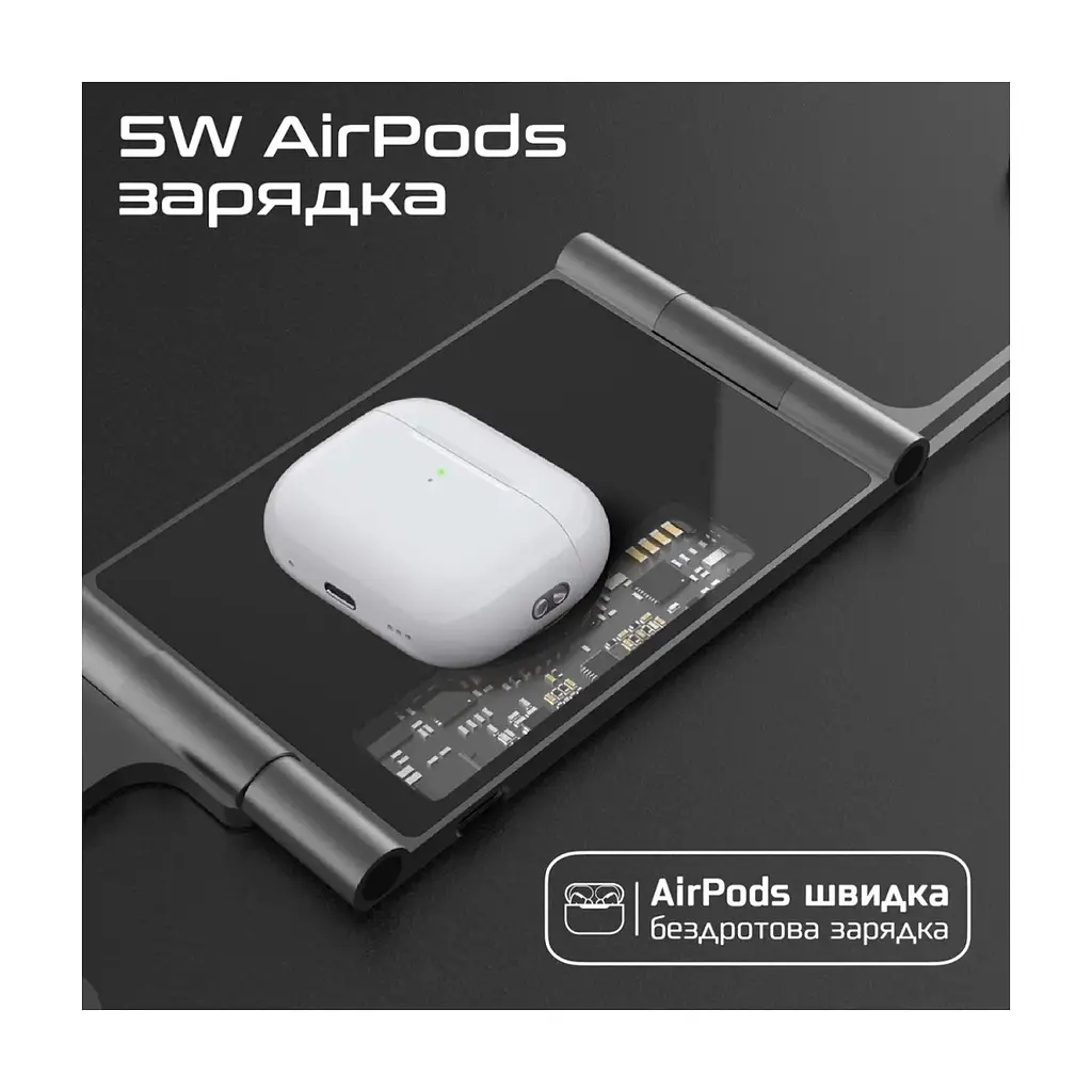 Зарядний пристрій Promate aurafold-trio - фото 5