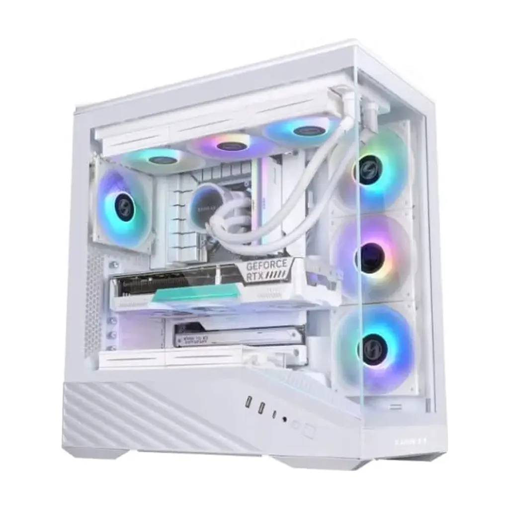 Корпус для ПК Lian Li V100, White (G99.V100W.01) - фото 4