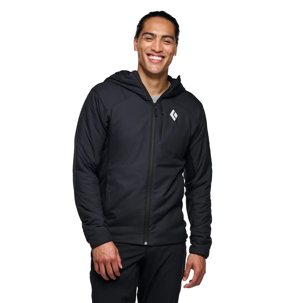 Куртка Black Diamond M First Light Hybrid Hoody Black L (1033-BD 7522650002LRG1) - фото 2