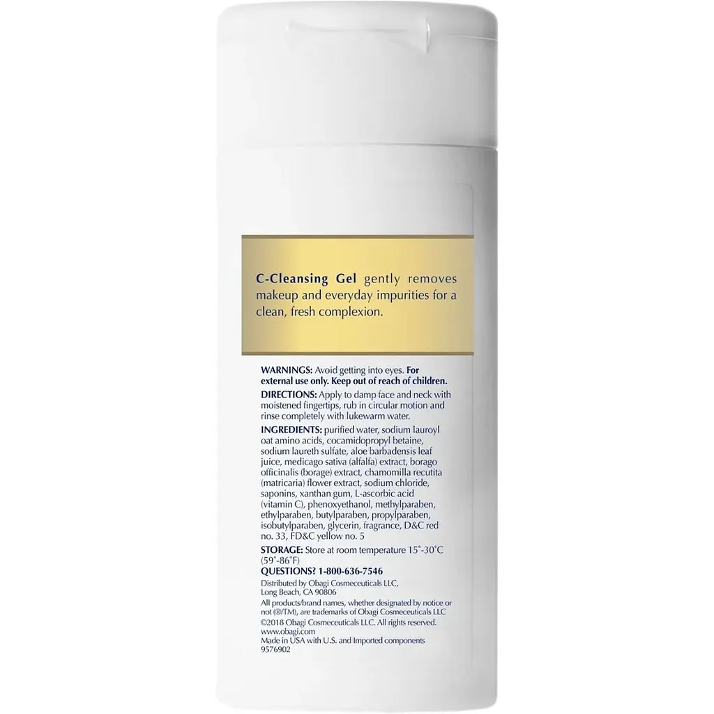 Очищувальний гель для обличчя Obagi C Cleansing Gel 177 мл (362032050010) - фото 3