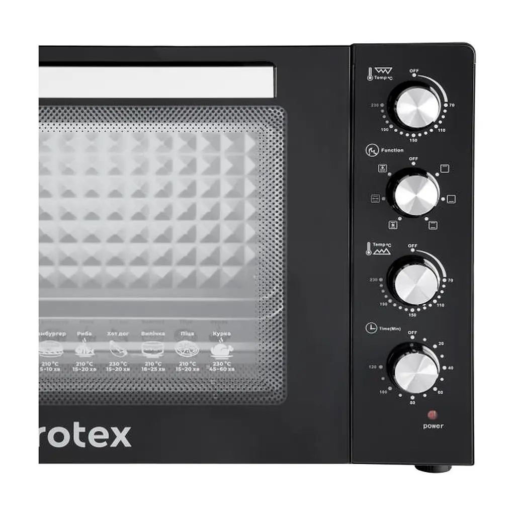 Електропіч Rotex ROT655-B2G EUROSTANDART - фото 8