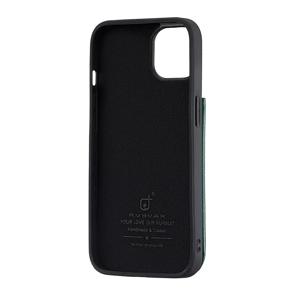 Чохол Jinduka Leather Pocket iPhone 13 Green - фото 3