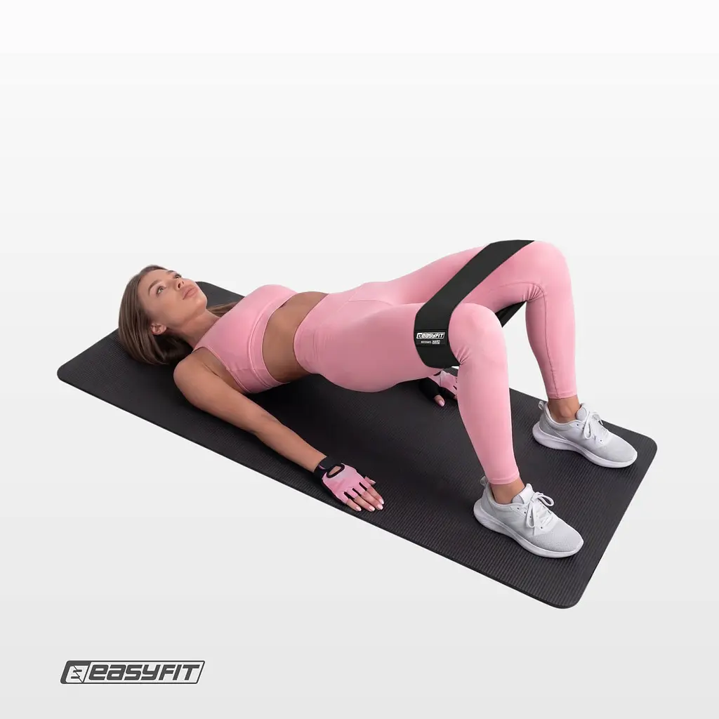 Набір тканинних гумок для фітнесу EasyFit 3 шт - фото 5